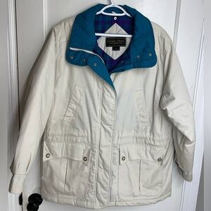 Pacific Trail Women's Cream Jacket with Teal Accents